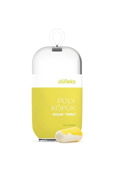 OTİFLEKS Otifleks Poly Kulak Tıkacı Poliüretan