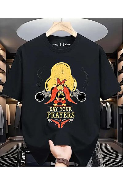 New Shine Μπλουζάκι Looney Tunes Yosemite Sam με στάμπα μεγάλου μεγέθους