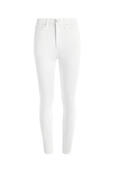 LİMABEL Super White White Lycra Skinny Jean Παντελόνι