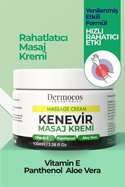 Dermocos Rahatlamaya Yardımcı Kenevir Kremi 100ml