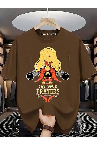 New Shine Μπλουζάκι Looney Tunes Yosemite Sam με στάμπα μεγάλου μεγέθους