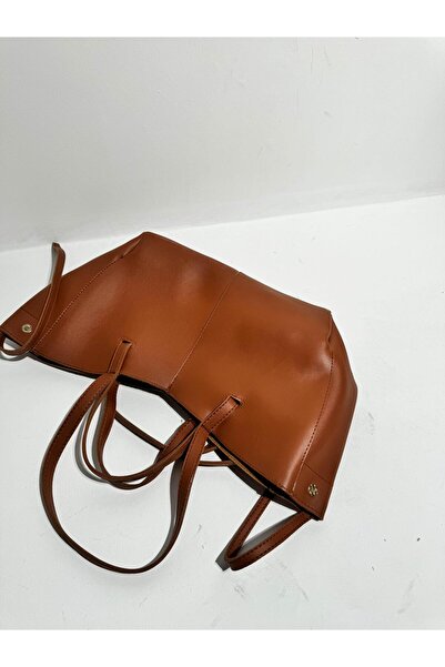 Eataly Shoes Pinte Taba Geantă de buzunar de dimensiuni mari, cu detalii