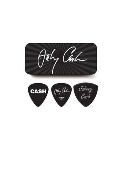 Jim Dunlop Johnny Cash Signature 6lı Pena Seti (Medium)