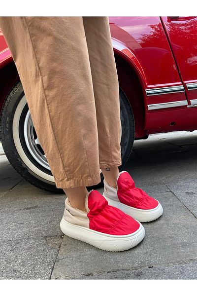 Eataly Shoes تيدي الخشخاش الأحمر