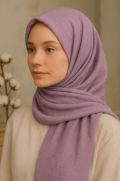 Rell Home Solid Color Iron-Free Bamboo Shawl, Cotton Shawl, Bamboo Shawl