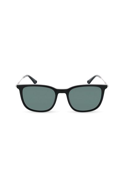 Police Police Origins Lite 17 Man Square Sunglass Shiny Black_Green Gradiant 53-19-145