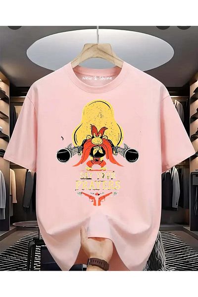 New Shine Μπλουζάκι Looney Tunes Yosemite Sam με στάμπα μεγάλου μεγέθους