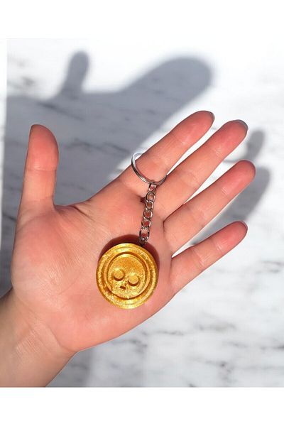 3boyutcraft Brawl Stars Coin Keychain