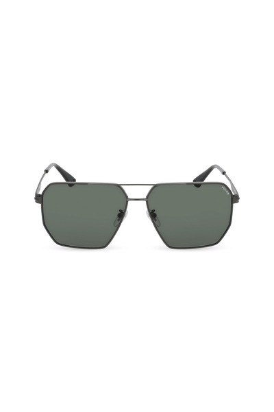 Police Champ Lite 2 Man Geometric Sunglass Black_Green 53-19-145