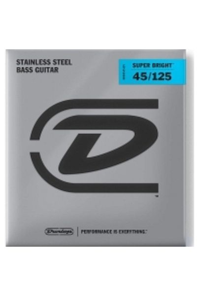 Jim Dunlop Dbsbs45125 - Super Bright Stainless Steel 5 String Guitar String