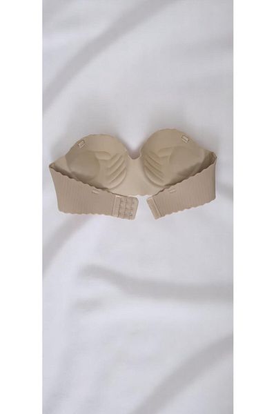 alec lingerie Laser Cut Push up Without Underwire Double Padded Support Seamless Bra