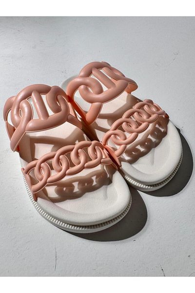 Eataly Shoes Papuci Hero Salmon Light - Dublu Banda