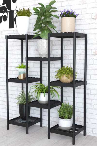 Mgr Office Moblen Çok Amaçlı Saksılık Çiçeklik Rafı Saksı Çiçek Standı Raf