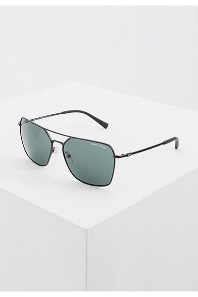 Armani Exchange AX Black Geometric Sunglasses AX2029S 6063/71 Size 60