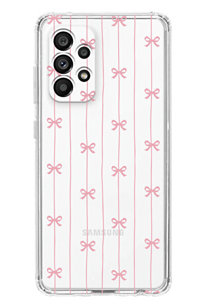 moonset Samsung Galaxy A72 Uyumlu Fiyonklar Tasarımlı Baskılı Şeffaf Telefon ...