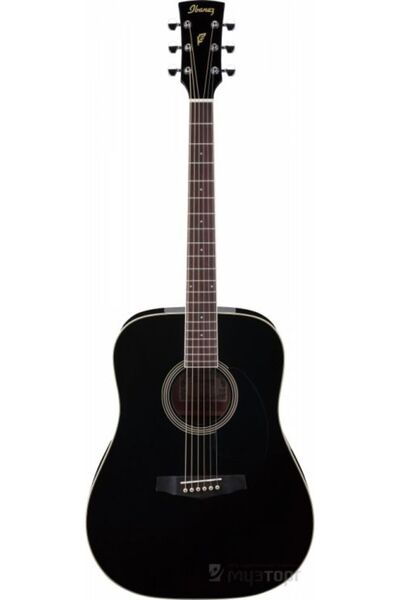 IBANEZ PF15-BK Siyah Akustik Gitar