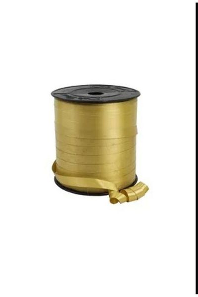 PartAntalya 1 Piece 200 Mt 8 mm Balloon Binding Gold Color Raffia