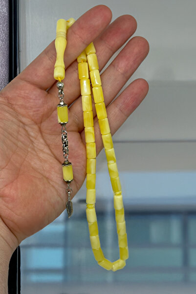 Muammer Köksal Design Kapsül Kesim Beyrut Damlası Kehribar Tespih - Hediyelik...