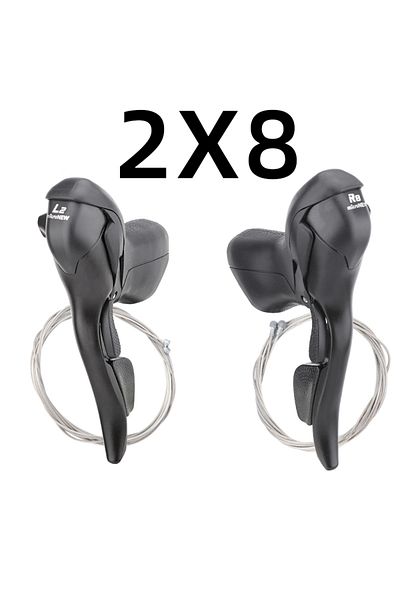 GOLDIX 2x8 Speed SL MicroNEW Road Bike Shifters 3x7 3x8 3x9 3x10 3X11Speed Brake Lever Bicycle 2x7 2x8 2x9