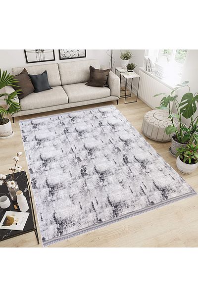 WOOF HOME Μοντέρνο βαμβακερό κάλυμμα χαλιού Savan 6m2 Υφαντό 200x300 Χωρίς λάστιχο