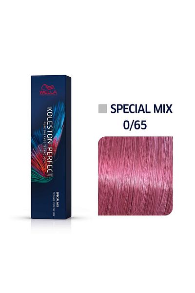 Wella Professionals Vopsea permanenta Wella Professionals Koleston Perfect Me+ 0/65 - mixton roz violet , 60ml