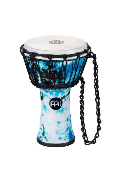 MEINL Junior 7" Djembe (Galactic Blue Tie Dye)