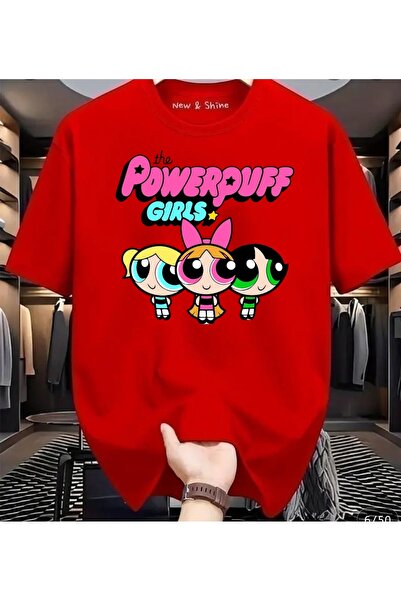 New Shine Snažne devojke Štampano Velika veličina Oversize kroj T-shirt