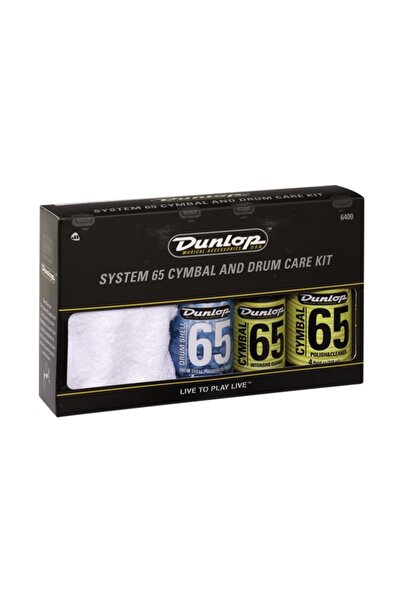 Jim Dunlop 6400 Zil Ve Davul Temizleme Seti