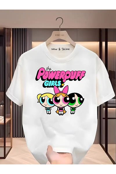 New Shine Μπλουζάκι με στάμπα Powerpuff Girls