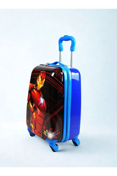 Mnuk Marvel Disney 16'' Kids Carry-On Luggage – 360° Spinner Wheels- Multicolor