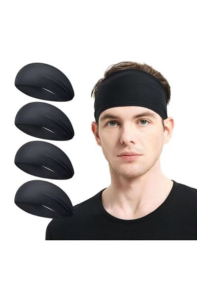 BERG ATELIER Parachute Bandana Hair Band Combed Cotton