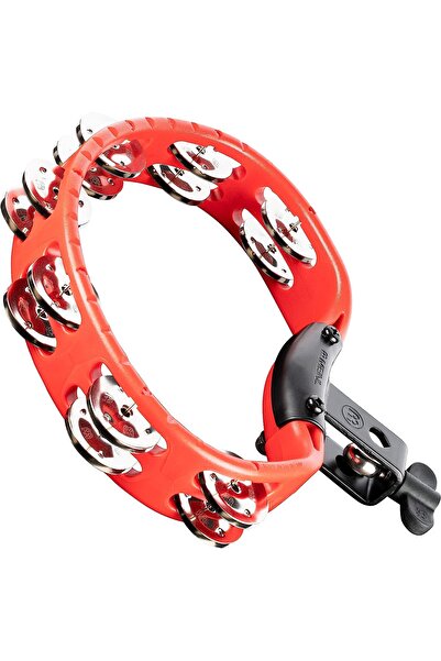 MEINL HTMT2R Stainless Steel Jingle Headliner Range Mounted Tamburin (Kırmızı)