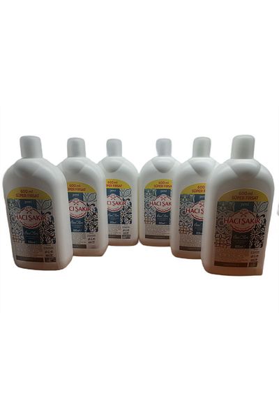 Hacı Şakir Lavender Special Series Liquid Hand Soap - 600 ml X 6 Pieces