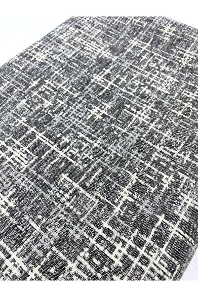 WOOF HOME Modern Pamuklu Halı Örtüsü Savan 6m2 Dokuma 200x300 Lastiksiz