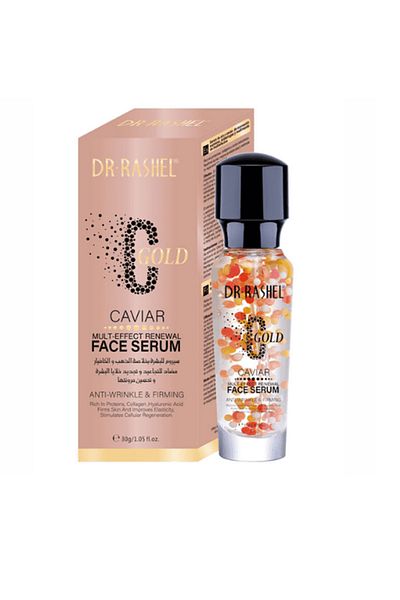 RASHEL Gold and Caviar Skin Serum for Anti-Wrinkle and Skin Cell Regeneration