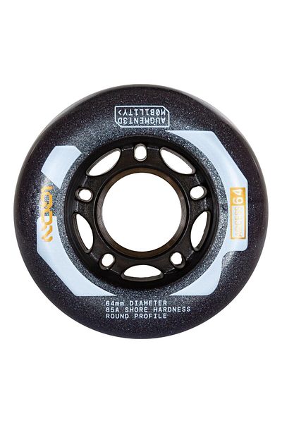 Powerslide Access 64 Dark Gray 4-pack