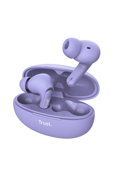 Trust Casti Yavi BT earbuds, frequency response 20 Hz - 20,000 Hz, mov