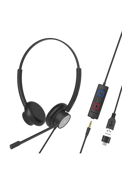 TELLUR Casti audio Casti Tellur Voice 420 USB, negru