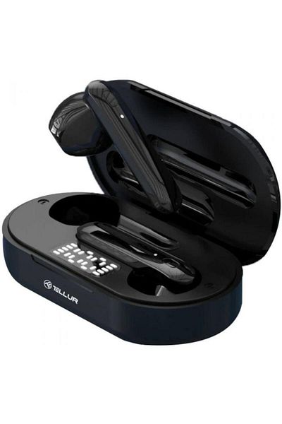 TELLUR Casti audio Casti Bluetooth Tellur Flip TWS, negru