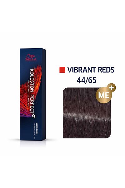Wella Professionals Vopsea permanenta Wella Koleston Perfect Me+ 44/65 - castaniu mediu intens violet , 60ml