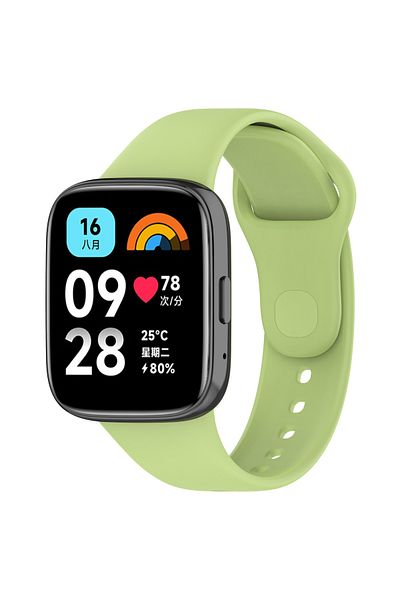 İncisoft ساعة Xiaomi Redmi Watch 3 النشطة المتوافقة مع حزام رياضي بتصميم أنيق وحزام من السيليكون الناعم
