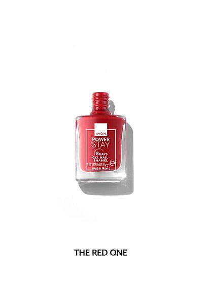 AVON Avon Nail Enamel Gel Shine The Red One 10Ml