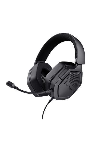 Trust GXT492 Carus wired headphones, with microphone, 3.5mm connector type, frequency response 20 Hz - 20.