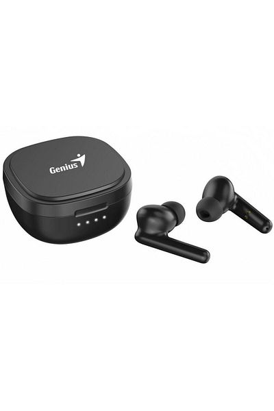 GENIUS Casti Casti Genius HS-M910BT, TWS, negru, Bluetooth, USB, Wireless, Microfon