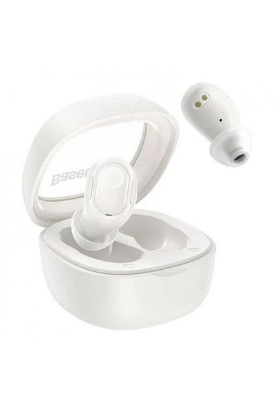 Baseus Casti Casti Baseus Bowie WM02 TW BT 5.3, crem, Bluetooth, Wireless, Microfon