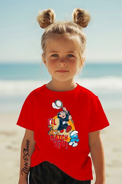 New Shine TRIOC PENTRU COPII OVERSIZE IMPRIMAT GARGAMEL IMPRIMAT