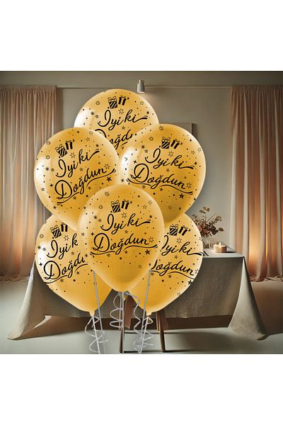 CUGY Happy Birthday Happy Birthday Printed Balloons