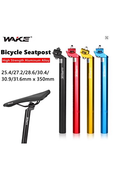 Wake RENKLİ SELE BORUSU 27.2mm x 750mm Aleminyum sele borusu