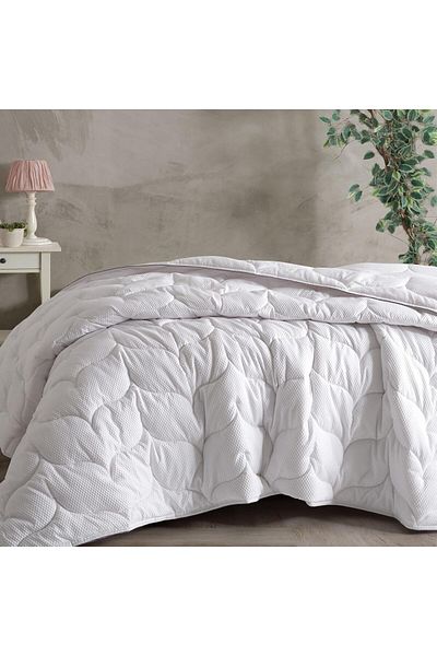 DERİK Leather |   Basic Beyond |   Nano Gel Fiber 155 X 215 Single Quilt White New