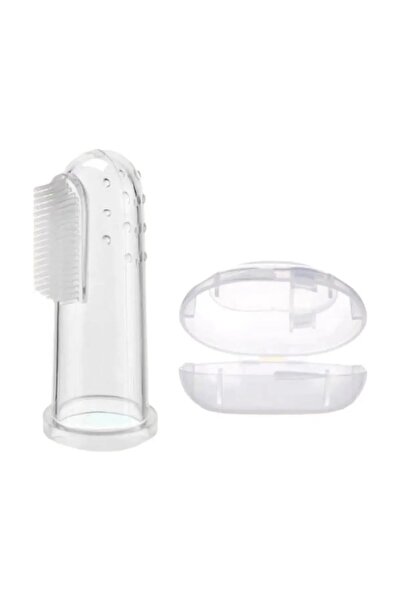 acilpetmama Kedi köpek Parmak Fırça Silikon Diş Fırçası DişEti Plak Tartar Yu...